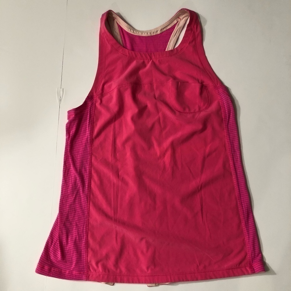 Lulemon Racerback Tank Top Pink